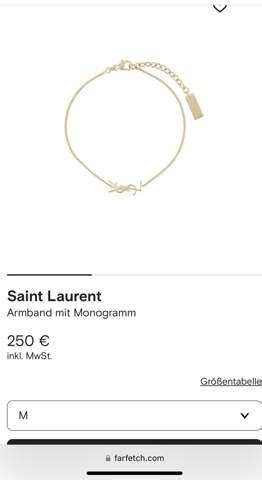 ysl armband goud